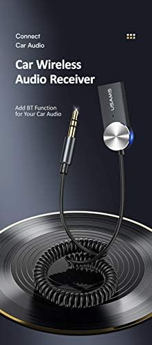 Bluetooth 5.0 Receiver Usb Aux Wireless Araç Kiti Telefon Konuşma Müzik Dinleme Ba01 SJ464LVX
