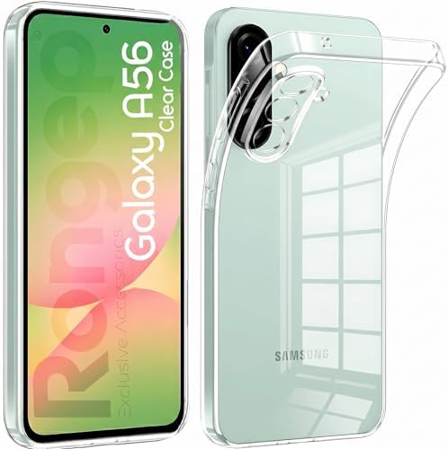 [Maxi-Clear]  Galaxy A56 için Şeffaf Kılıf Kamera Yükseltili A 56 Koruyucu Esnek ve Hafif Tasarımlı Darbelere ve Çizilmeye Karşı Dayanıklı Telefonu Tam Kaplayan  A56 Kılıfı