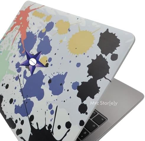Alternative view of MacBook Pro 13 Renkli Desenli Kılıf A1706 A1989 A2159 A2251 A2289 A2338 M1 M2 Uyumlu İnce Hafif Sert Kapak Koruyucu Kılıf Karışık