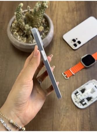 Alternative view of Süper İnce Mat Ultra Thin Silikon Kılıf Buzlu Beyaz iPhone 14 ile uyumlu