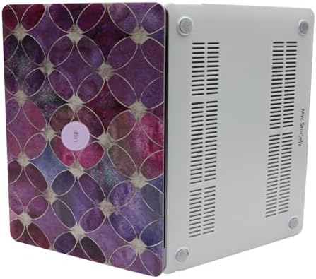 MacBook Air M1 Kılıfı 13 İnç A2337 A2179 A1932 Uyumlu Sert Kapak Hard Case Koruyucu Kılıf MacBook Air 13 İnç Kılıfı Çizilme ve Darbe Koruyucu Çiçek Desenli Mat Baskılı Açık Pembe