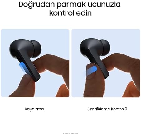 Galaxy Buds3 FE, Kablosuz Kulak İçi Kulaklık, Siyah, Blade Tasarım, Dengeli Ses, 360 Audio, Aktif Gürültü Engelleme & Net Çağrı ( Türkiye Garantili) - Görsel 3