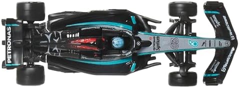 Premium Mercedes-AMG PETRONAS Formula 1 2024 Takım Arabası, 1:64 Ölçek, Metal Diecast Model Araba, #63 - Görsel 3