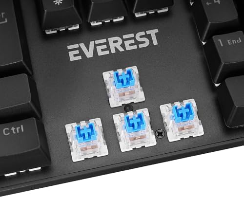 Alternative view of KB-MeKanik 1 Lumos USB Rainbow Aydınlatmalı Full Anti-Ghosting Mekanik Gaming Oyuncu Klavye (Siyah (Blue Switch))
