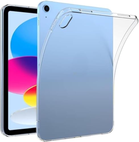 iPad 11. Nesil A16 ile Uyumlu Şeffaf Kılıf Silikon Tablet Kılıfı Ultra İnce Buzlu Şeffaf Kılıf (iPad 11. Nesil A16) - Görsel 3