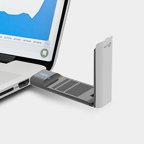 Alternative view of TX20UH, AX1800 Yüksek Kazançlı Kablosuz USB Adaptör, 1,2 metre USB 3.0 kablosu, Beamforming Teknolojisi, MU-MIMO, Düşük Gecikmeli Oyun Deneyimi, WPA3, Kolay Kurulum
