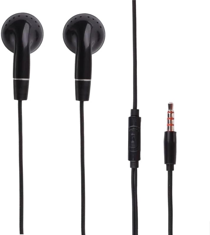 K105 STEREO 130 CM KLASİK ÇİVİ JACK EFSANE DÜZ MODEL DAHİLİ MİKROFONLU KABLOLU HİFİ HD SES KABLOLU KULAKLIK (SİYAH)