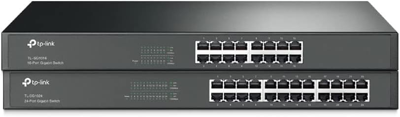 TL-SG1016, 16-Port Gigabit Easy Smart Switch with 8-Port PoE+