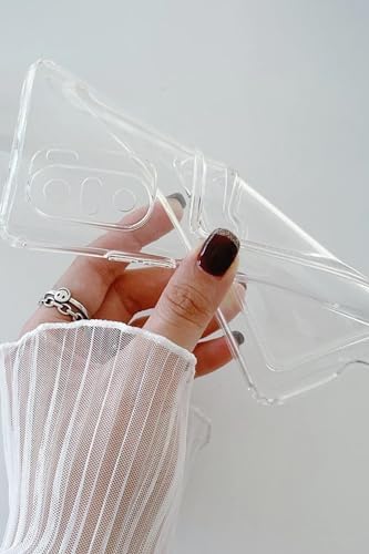 Xiaomi Redmi Note 10 4G İle Uyumlu Transparent Pulisic Kartlıklı Darbe Emici Shock-Absorbing Kartvizit Bölmeli Transparent Görünümlü Card Case Antişok Kılıf, Şeffaf - Görsel 3