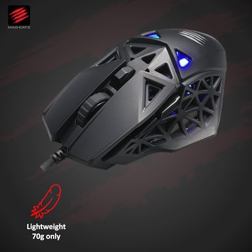 Alternative view of MAD CATZ MM04DCINBL000-0 kablolu oyun faresi optik ergonomik siyah