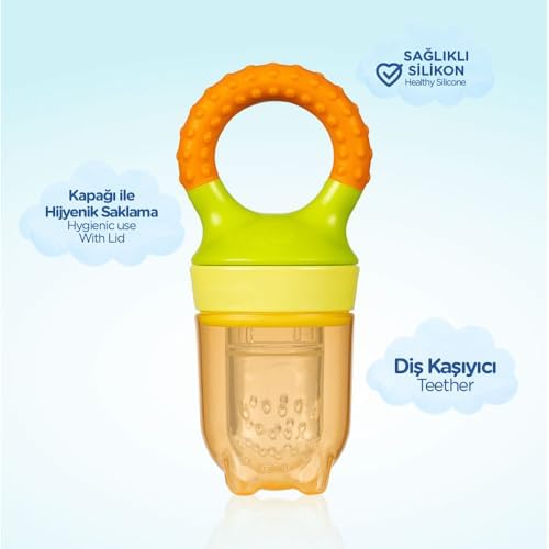Alternative view of Wee Baby Meyve Süzgeci - Turuncu