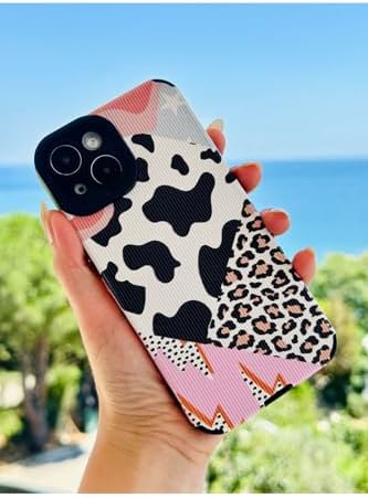 Alternative view of Iphone 13-14 ile Uyumlu Kaplama Tasarımlı Esnek Silikon Kılıf
