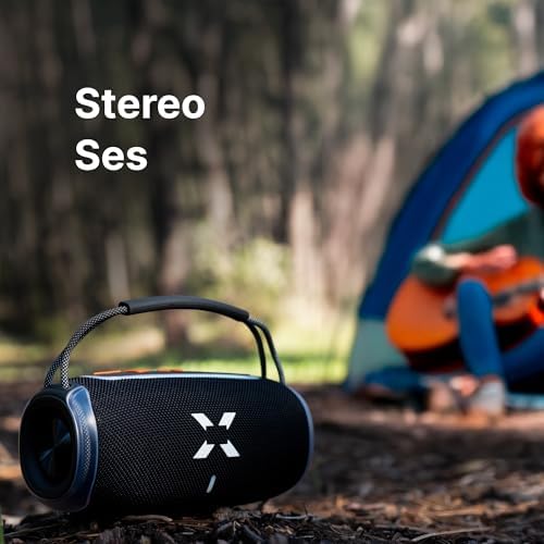 Alternative view of Xenon Smart Bluetooth Hoparlör RGB Taşınabilir Kablosuz TWS Stereo Boombox (Siyah) X6701