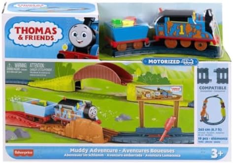 Mattel Thomas ve Arkadaşları Motorlu Tren Seti HGY78-HHV98 - Görsel 3