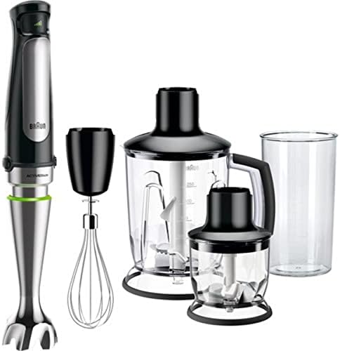 Braun MultiQuick MQ 700 Soup Multiquick 7 el mikseri (1000 Watt) siyah - Görsel 3