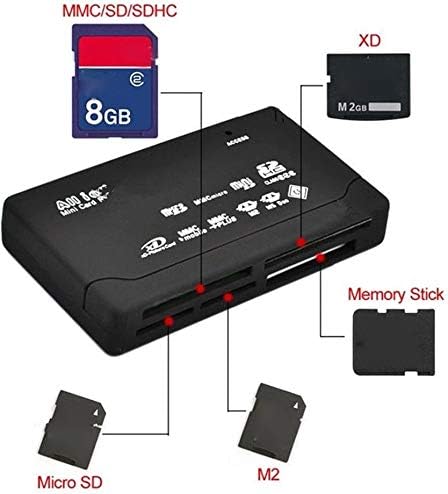 4296 USB Hub Micro SD XD MMC MS CF TF Mini M2 Combo Kart Okuyucu