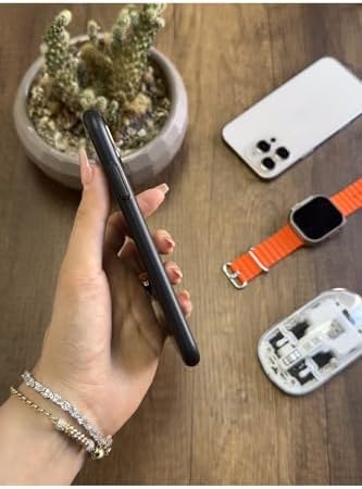 Süper İnce Mat Ultra Thin Silikon Kılıf Siyah iPhone 11 ile uyumlu