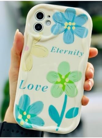 Iphone 11 ile Uyumlu Dalgalı Eternity Tasarımlı Baskılı Esnek Silikon Kılıf - Görsel 3