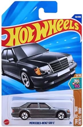 Mercedes-Benz 500 E - 70's vs 90's 3/10 - JBB60 - Ana Seri 52/250 - Mattel 2025 - Mercedes Modeli - Görsel 2