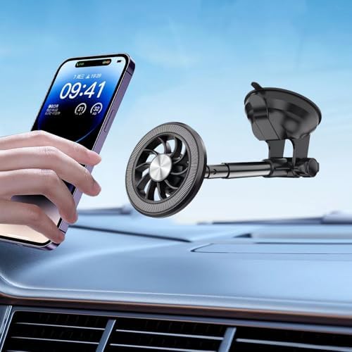 Alternative view of MANYETİK MIKNATISLI İÇERİĞİNDEKİ APARATLAR SAYESİNDE TÜM CEP TELEFONLARI NAVİGASYON VE TABLETLERE UYUMLU AYARLANABİLİR VAKUM VE YAPIŞKANLI KUVVETLİ ARAÇ VE MASAÜSTÜ TELEFON TUTUCU 032