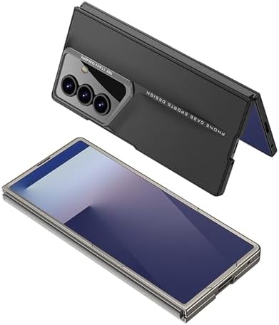 Alternative view of Senon Galaxy Z Fold 7 Kılıf Ultra İnce Kamera Korumalı Sert Rubber Zore Procase Kapak (Siyah)