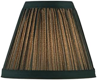 Alternative view of Aspen Creative 33123-2, Avize Pileli Klipsli Avcı Yeşil Gölge, 7,62 cm Üst x 15,24 cm Alt x 12,7 cm Eğim, 2'li Set
