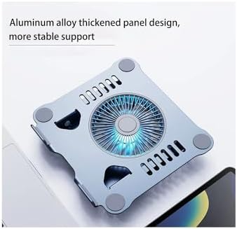 Daytona 804D 360 Derece Dönebilir Alüminyum Katlanabilir Laptop Macbook Standı (Koyu Gri)