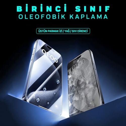 X-Gorilla iPhone 14 Pro Max Hayalet Ekran Koruyucu | Gizlilik Filtreli & 9H Kırılmaz | Tam Kaplama Tozsuz Uygulama - Görsel 2