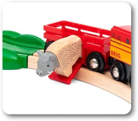 World 33988 İskandinav Ormanı Hayvanları Seti - Ahşap Tren Aksesuarları - 3 yıldan itibaren tavsiye edilir