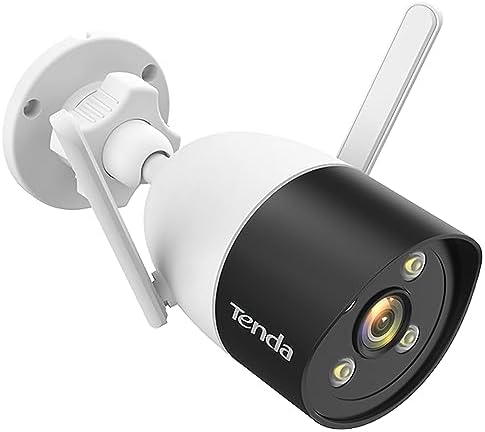 Alternative view of Tenda Güvenlik Kamerası Dış WLAN, 1080P IP Kamera, 30 m Tam Renkli Gece Görüşü, İki Yönlü Ses, Alarm Bildirimi, Kişi Tanıma ve Hareket Algılama, IP66, SD Kart ve Bulut ve NVR Bellek, CT3