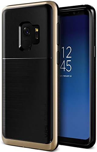 Alternative view of VRS91535 Galaxy S9 High Pro Shield Kılıf, Arka Kapak Shine Gold