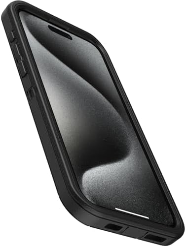 Alternative view of Defender Iphone 15 Pro Max Için Kılıf, Darbeye Dayanıklı, Düşmeye Dayanıklı, Ultra Sağlam, Koruyucu Kılıf, 5X Askeri Standartlara Göre Test Edilmiştir, Siyah