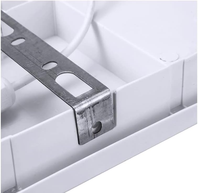 Alternative view of 15W IP65 Oval Beyaz LED Tavan ve Duvar Lambası | 6500K Beyaz Işık | Su ve Toz Geçirmez Banyo Bahçe Balkon Aydınlatma Armatürü | Yüzeye Monte, 1500 Lümen (220V)