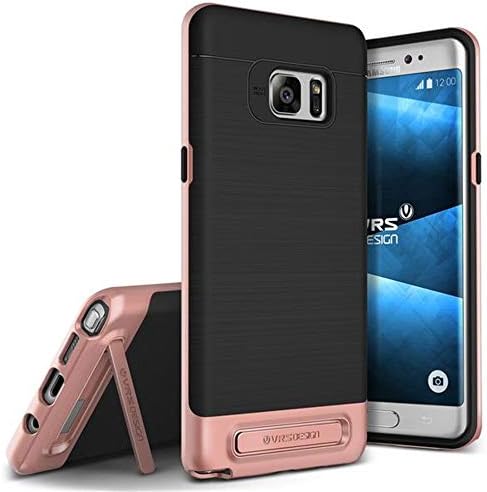 Alternative view of VRS Galaxy Note FE High Pro Shield Kılıf Rose Gold