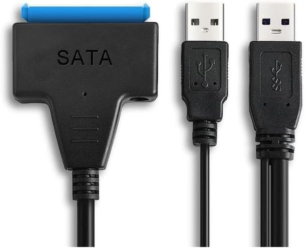 USB 3.0 2.5 3.5 İnç Sata SSD HDD Hard Disk Çevirici Dönüştürücü + Adaptör