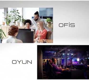 Black Deer Siyah Professional Oyuncu Gaming Mouse Pad,Ofis Masa Pad, Kaydırmaz Taban Mouse Pad, Su Geçirmez Mouse Pad (35x28 M) - Görsel 3