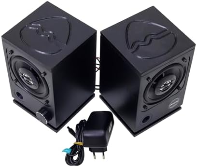 Desktop Siyah Hi-Fi 100W Stereo Hoparlör - Görsel 3