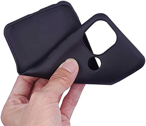 Omix X3 İle Uyumlu Kamera Korumalı Premier Silikon Arka Kapak Telefon Kılıfı Siyah - Görsel 3