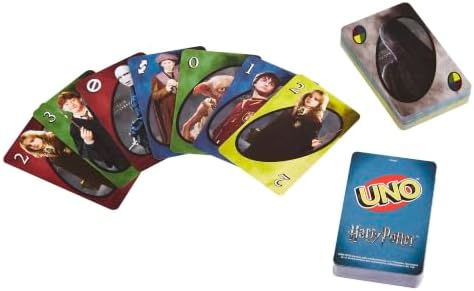 Mattel Games UNO Harry Potter™ UNOÒ Harry Potter™ Kart Oyunu, film temalı 112 kartlık deste, 7 yaş ve üzeri için FNC42