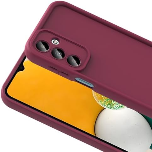 Alternative view of Galaxy A56 ile uyumlu Kılıf Parlak Tek Renkli Yüzey Dayanıklı Malzeme & Tam Koruma Redolent Kılıf Ergonomik Kavrama Kolay Erişim Kapak Siyah