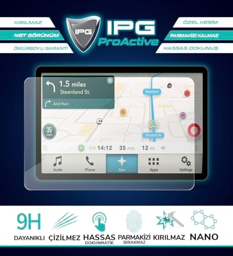 Alternative view of FIAT 2021-2024 EGEA CROSS - CROSS WAGON - LIMITED - SEDAN LOUNGE 10 Inch Navigation için 9H Nano ProActive Ekran Koruyucu, Pürüzsüz Cam Bitiş, Duyarlı Dokunmatik Hassasiyet, Darbeye Dayanıklı