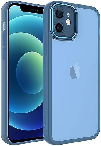 Spia Apple iPhone 11 Kılıf Mavi Primula Kamera Korumalı Kapak Koruyucu Tasarım (Apple iPhone 11, Mavi) - Görsel 3