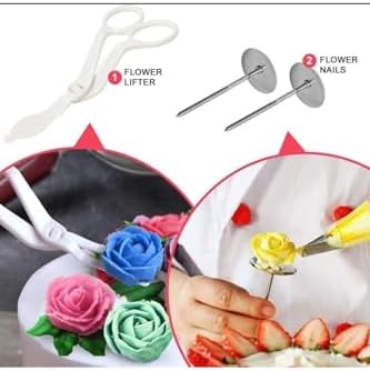 Alternative view of 10 Parça Krema Torbalı Pasta Malzeme Seti Pratik Pasta Yapımı İçin Gereçler