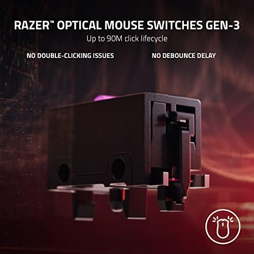 Razer Viper V2 Pro - 58 g Ultra Hafif Kablosuz Esports Oyun Faresi (30K DPI Optik Sensör, Hyperspeed Kablosuz Teknoloji, Gen-3 Optik Fare Anahtarları, 5 DPI Seçenekleri) Siyah - Görsel 2