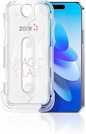 Alternative view of Apple ile uyumlu iPhone 16 Plus Kolay Uygulama Aparatlı 5D Magic Glass Cam Ekran Koruyucu Şeffaf