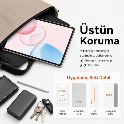 Alternative view of Honor Pad 10 12.1 inç Ekran Koruyucu 9H Parlak Nano Şeffaf