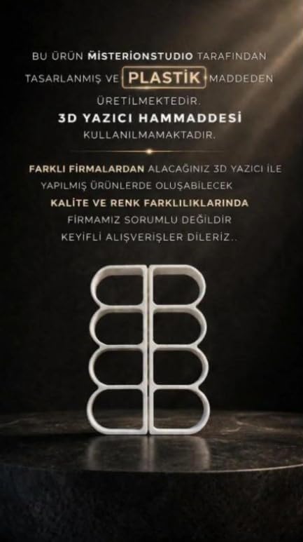 Alternative view of Beyaz RENK MisterionStudio- Mutfak rulo tutucu 4 gözlü (pişirme kağıdı - alüminyum folyo düzenler)