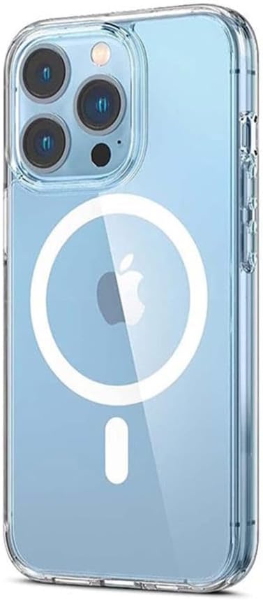 PC-1790 iPhone 13 Pro Max Magsafe Kılıf, Şeffaf Mat - Görsel 3