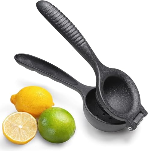 Alternative view of Döküm Limon Sıkacağı Limon Presi Büyük Boy 24cm, Siyah Metal Limon Sıkacağı, Döküm Naranciye Sıkacağı