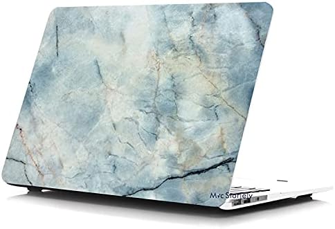 Macbook Air Kılıf 13 inç Mermer11NL Eski USB Girişli Model 2010-2017 A1369 A1466 ile Uyumlu R-34 - Görsel 3